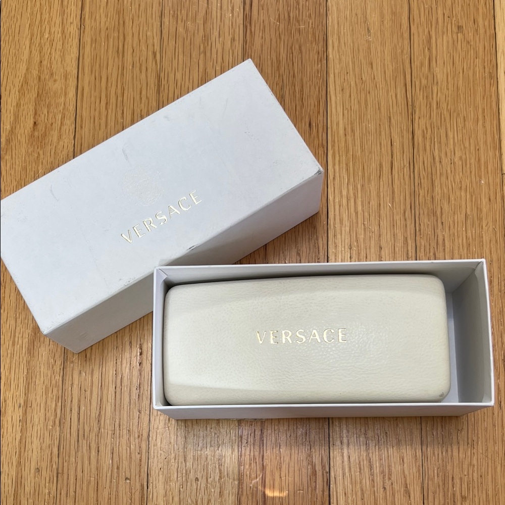 Versace Oversized Brown Gradient Women's Sunglasses w/ Case & Box - Picture 6 of 6
